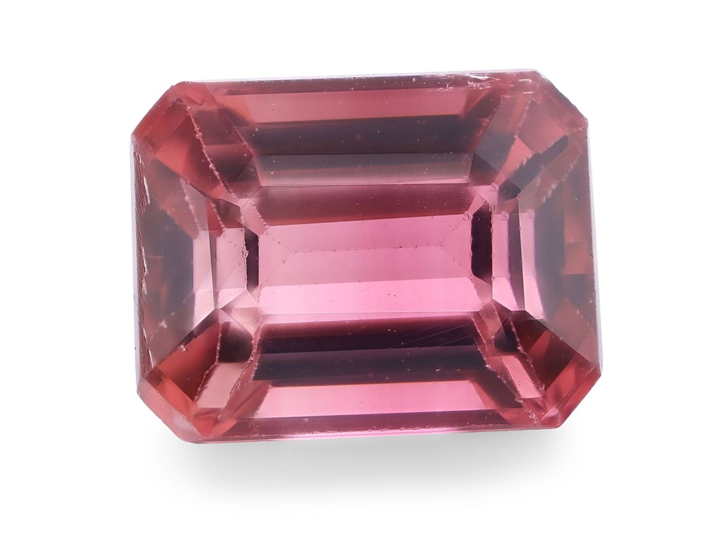 Pink Tourmaline 7.25x5.2mm Emerald Cut