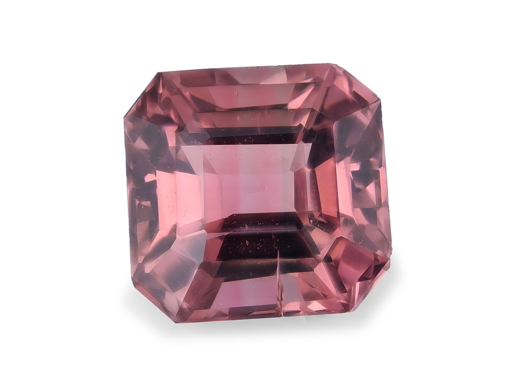 Pink Tourmaline 7.15x6.9mm Emerald Cut