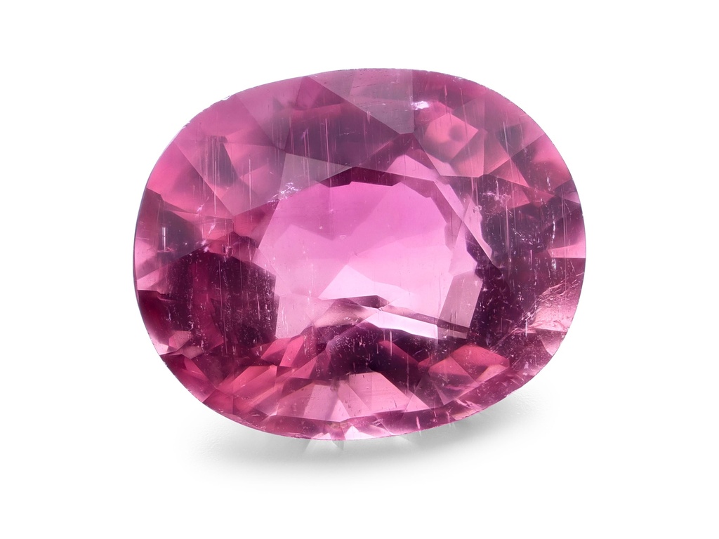 Pink Tourmaline 6.95x5.7mm Oval