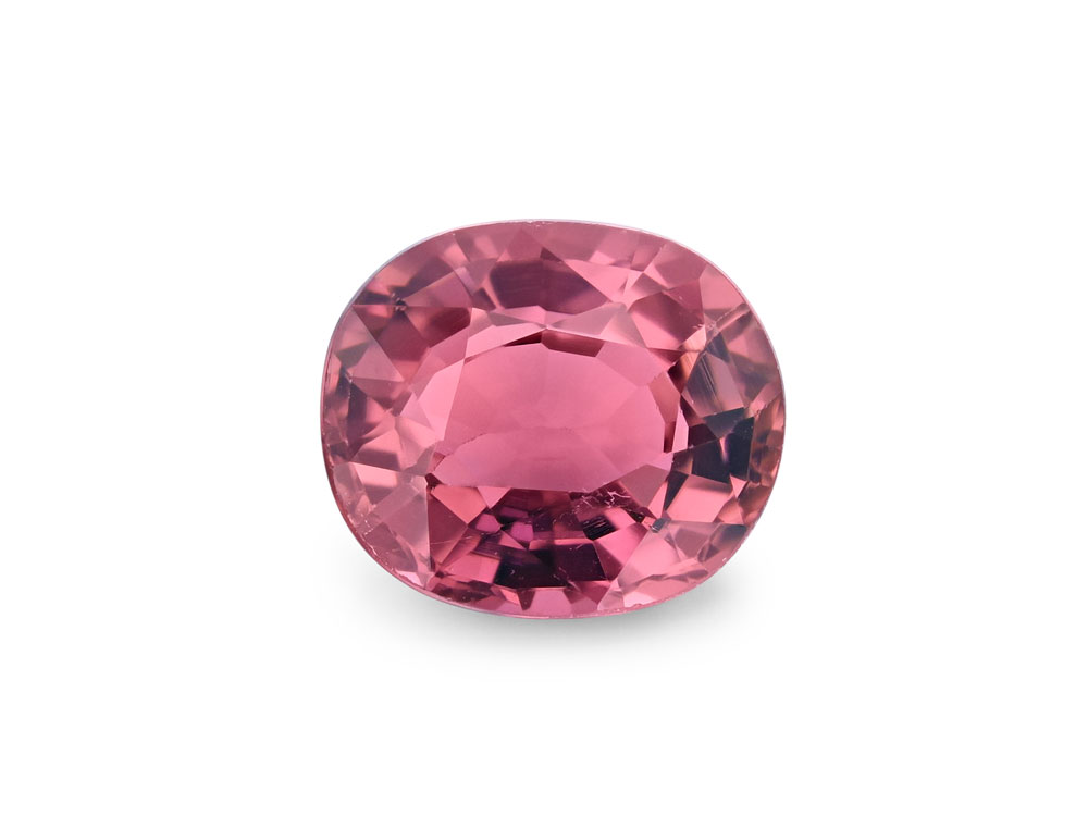 Pink Tourmaline 7.2x6.2mm Oval