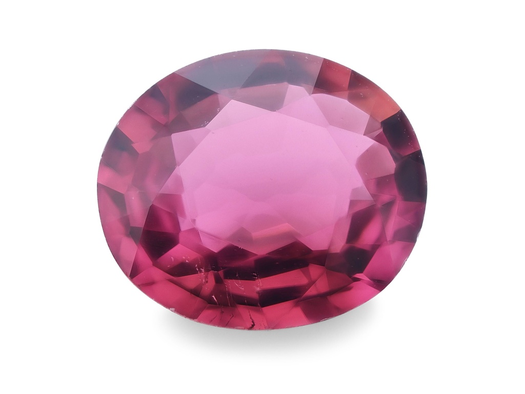 Pink Tourmaline 7.4x6.25mm Oval