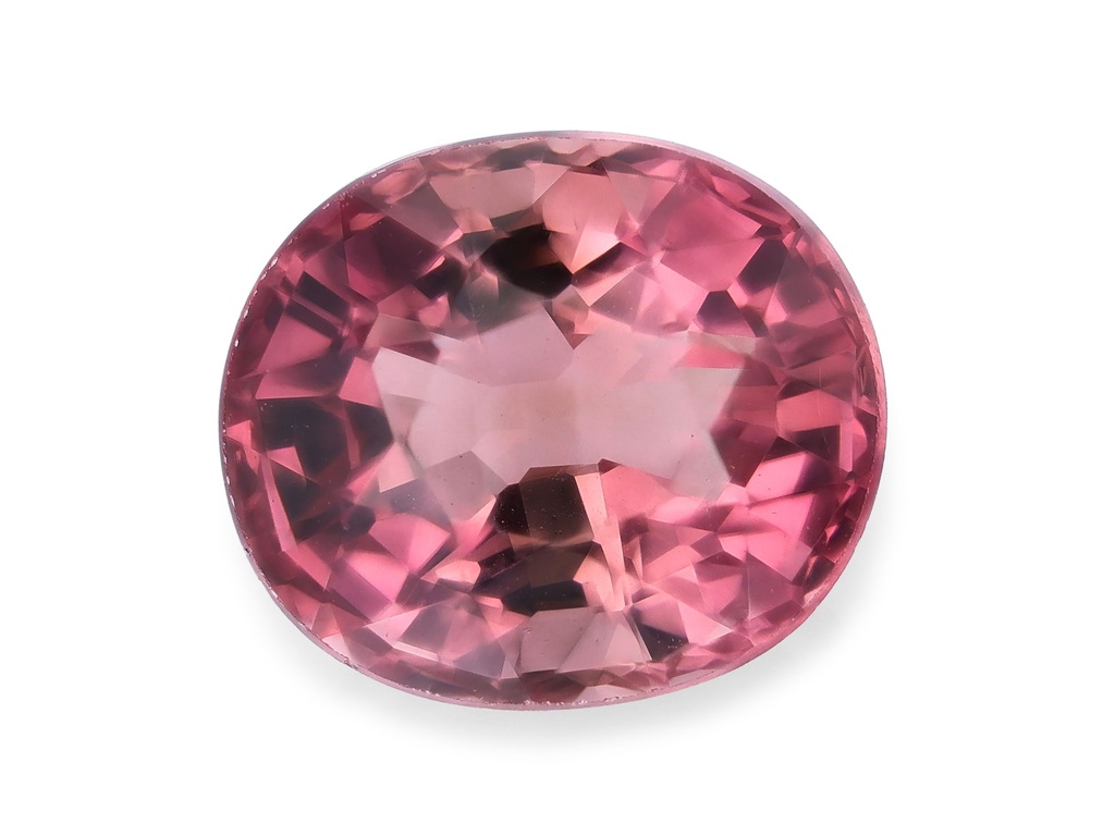 Pink Tourmaline 7.1x6.1mm Oval