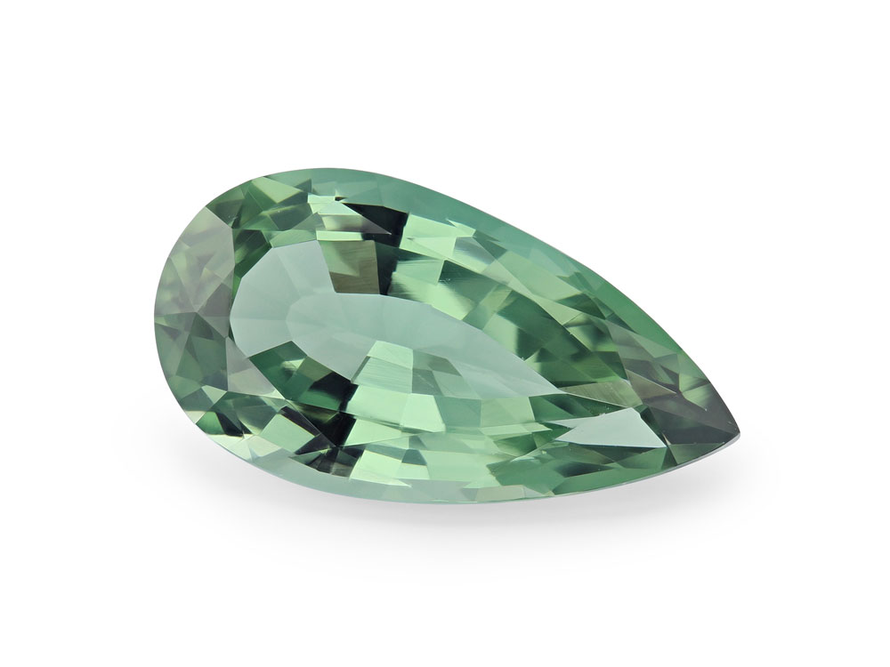 Green Tourmaline 15x8mm Pear Shape