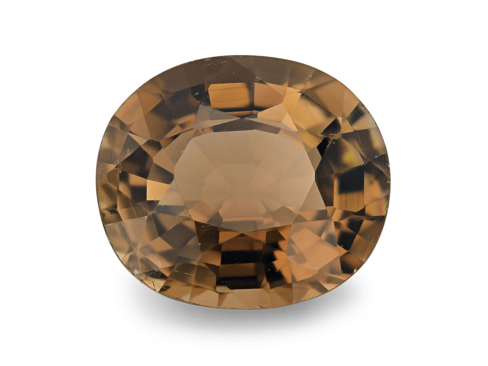 Brown Tourmaline 10.4x9.1mm Oval