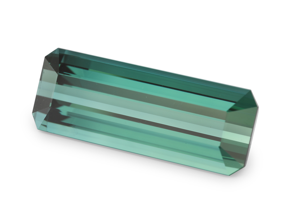 Blue Green Tourmaline 23.5x8.8mm Fancy Emerald Cut