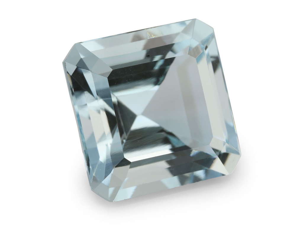 Aquamarine 10mm Square Emerald Cut