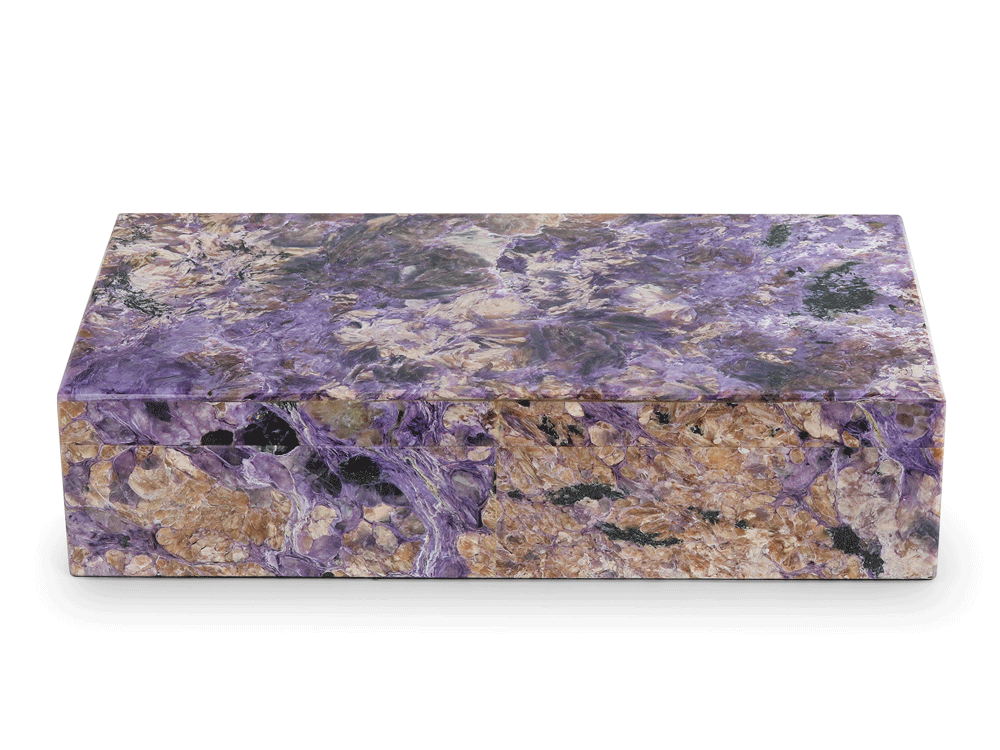 Ornamental Charoite 250x150mm Gem box