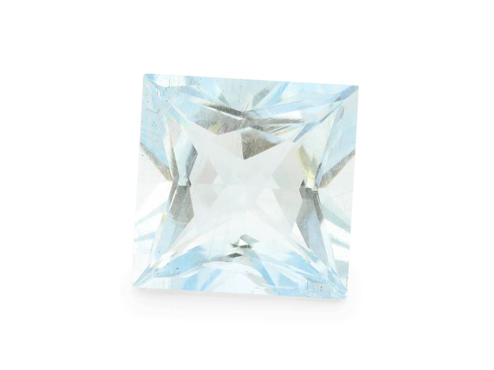 Aquamarine 8.00mm Princess Cut