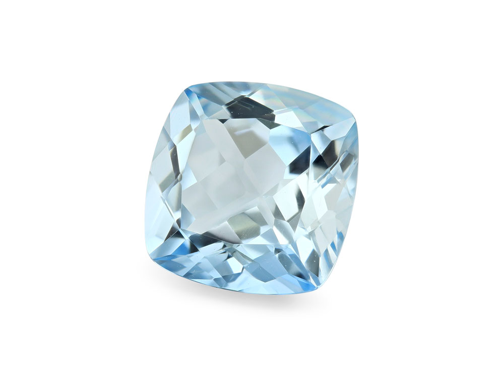 Aquamarine 10mm Square Cushion