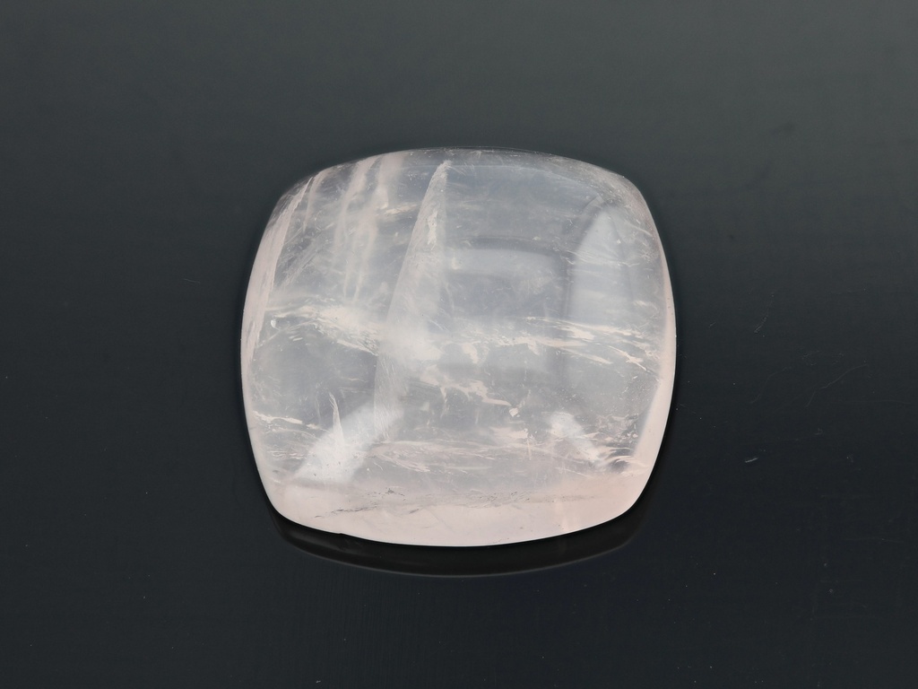 Rose Quartz 16mm Cushion Cabochon