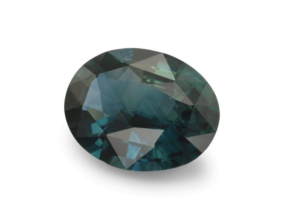 Madagascan Sapphire 9.1x7.2mm Oval Teal