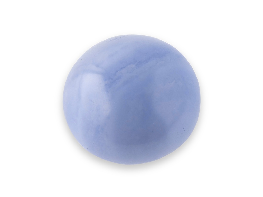 Blue Lace Agate 12mm Round Cabochon