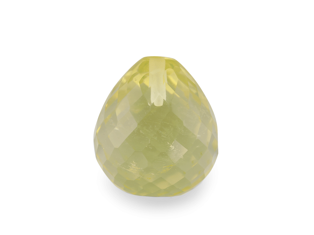 Lemon Quartz 15x13mm Briolette