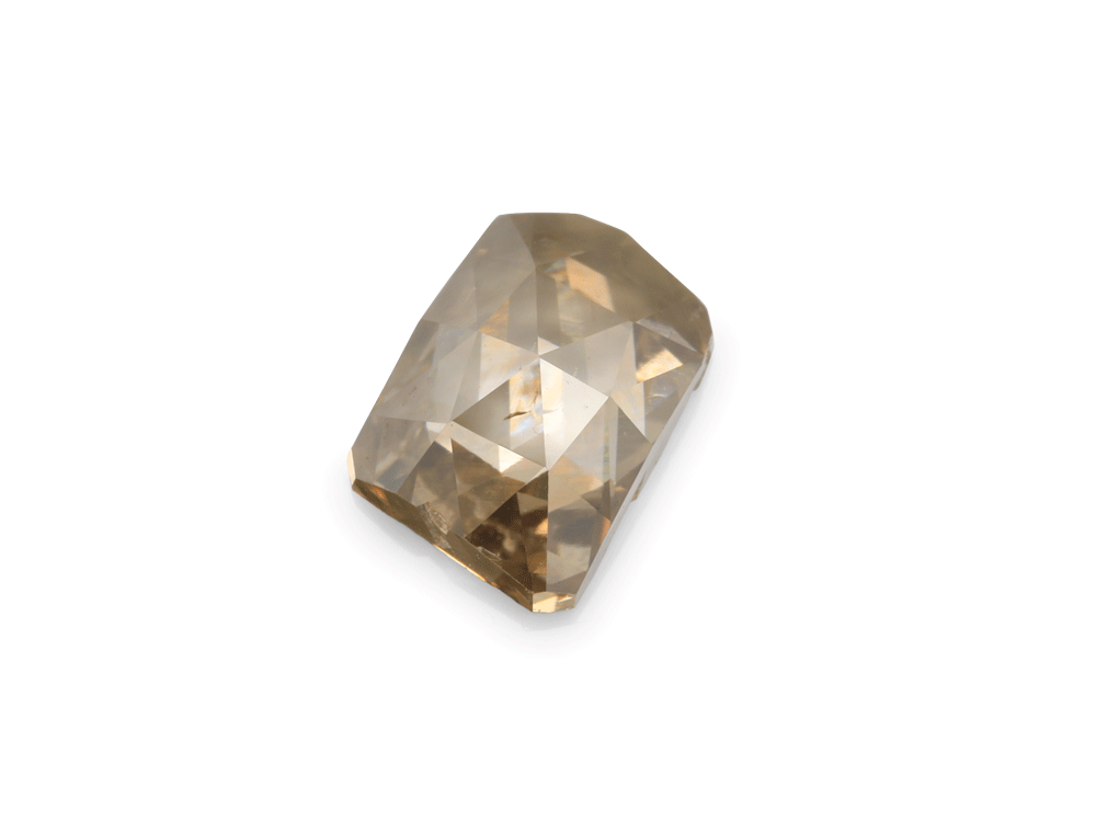 Diamond Champagne 4.9x3.7mm Free Form