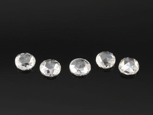 Diamond White 2.00mm Round Rose Cuts 