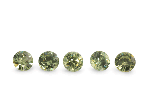 [GDR-025] Demantoid Garnet 2.50mm Round