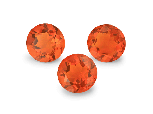 [MFR08] Mexican Fire Opal 8.00mm Round