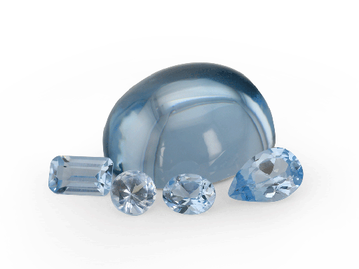 Synthetic Spinel Aquamarine Oval