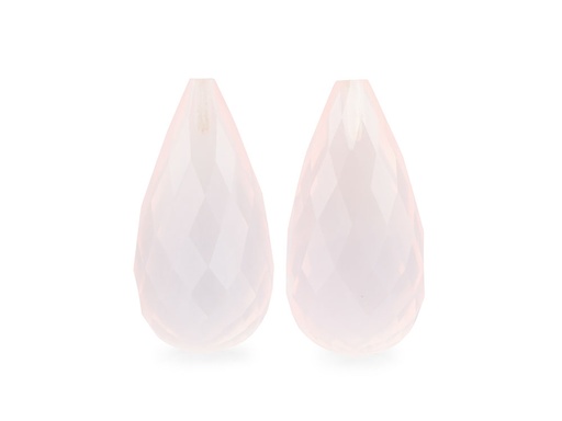 [QRLB2010] Rose Quartz 20x10mm Briolette