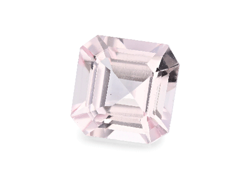 [MGX3138] Morganite 8.10mm Square Emerald Cut Pink