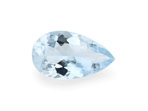 [QX3161] Aquamarine 14x8.2mm Pear Shape