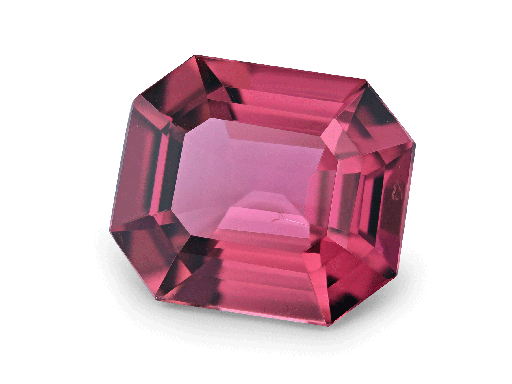 [TUX3380] Pink Tourmaline 12x10mm Emerald Cut