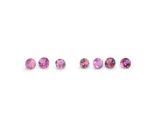 [TUKR0175] Pink Tourmaline 1.75mm Round