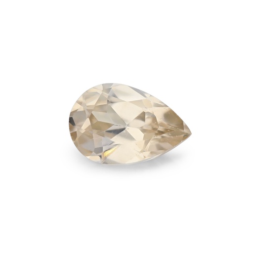 [ZIRCX3119] Zircon 9.1x6.1mm Pear Shape Champagne