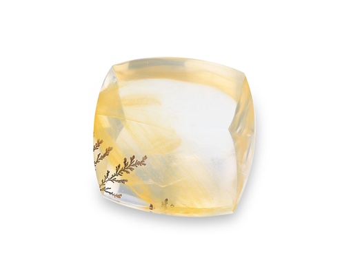 [QZX3555] Dendritic Quartz 20x20mm Free Form Cushion