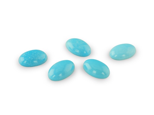 [TQBCV-0503] Turquoise Sleeping Beauty 5x3mm Oval Cabochon