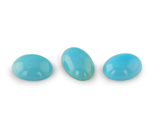 [TQBCV-0705] Turquoise Sleeping Beauty 7x5mm Oval Cabochon