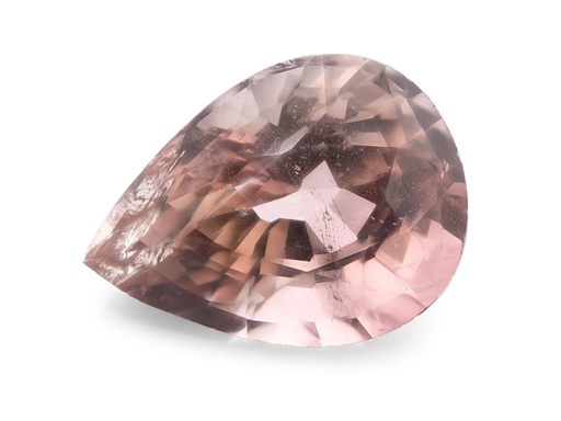 [TUX3400] Peach Tourmaline 8.5x6.35mm Pear Shape