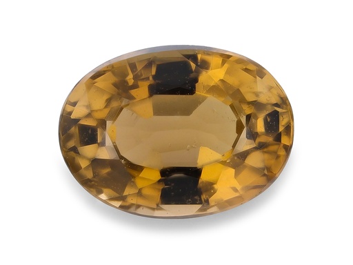 [TUX3445] Orange Brown Tourmaline 7x5.2mm Oval