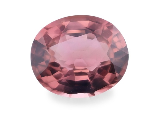 [TUX3487] Pink Tourmaline 7.4x6.25mm Oval