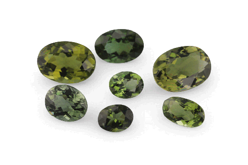 [TUGV0403B] Blue Green Tourmaline 4x3mm Oval