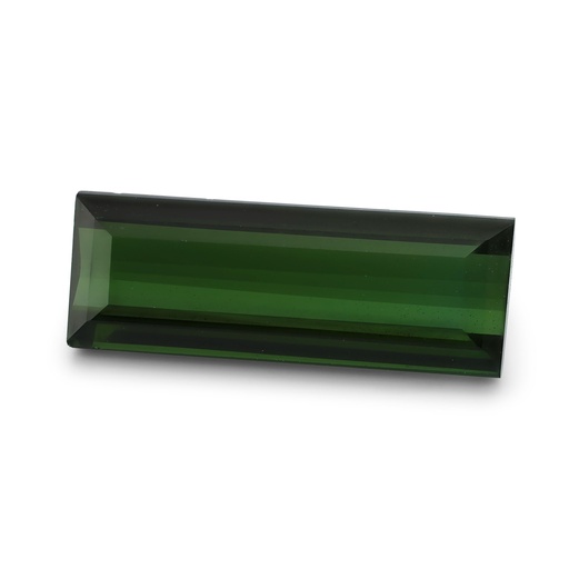 [TUX3740] Green Tourmaline 13.7x4.85mm Baguette