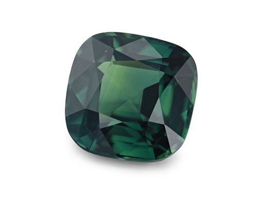 [SPAX3780] Sapphire 7.6x7.5mm Cushion Teal