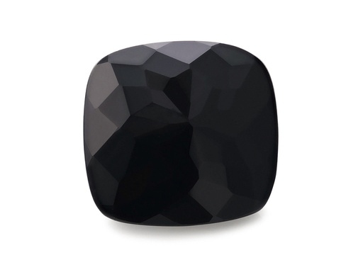 [SPBAQ08B] Black Spinel 8.00mm Square Cushion Rose Cut