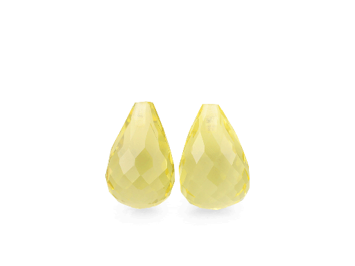 [LQBR-1208] Lemon Quartz 12x8mm Briolette