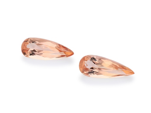 [TOPX3005] Imperial Topaz 12x5mm+/- Pear Shape - PAIR