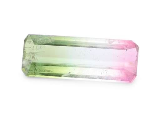 [TUX3897] Watermelon Tourmaline 16.1x6.05mm Emerald Cut