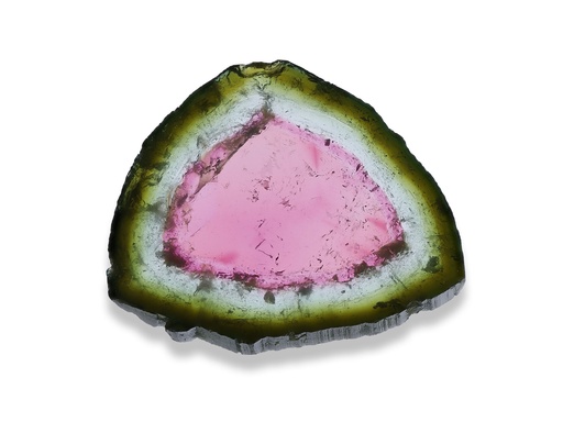 [TUX3932] Watermelon Tourmaline 16.5-19mm Crystal Slice