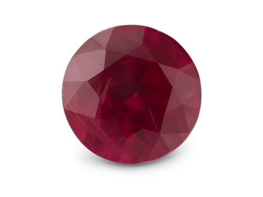 [RX3222] Ruby 5.00mm Round Bright Red