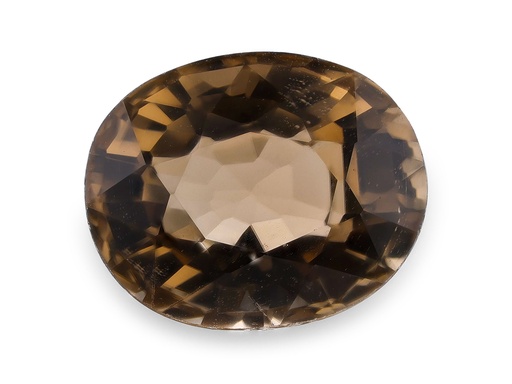 [TUX3997] Orange Brown Tourmaline 7.5x6.1mm Oval