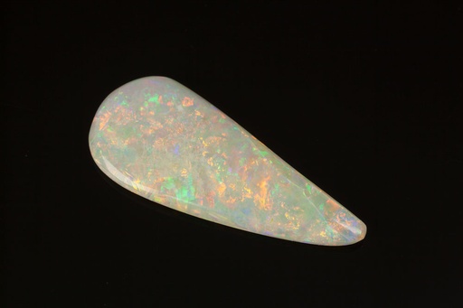 [NX10137] Solid White Opal 23.3x9.5mm Free Form