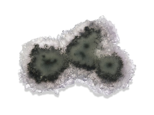 [AX3107] Amethyst 63x49mm Stalactite Flower