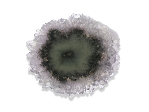 [AX3061] Amethyst 39x35mm Stalactite Flower