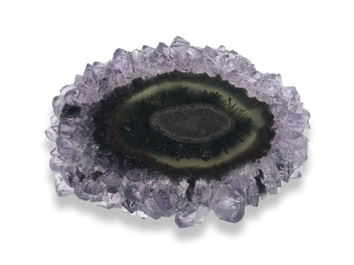 [AX3088] Amethyst 26x20mm Stalactite Flower