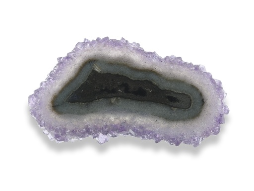 [AX3100] Amethyst 33x19mm Stalactite Flower