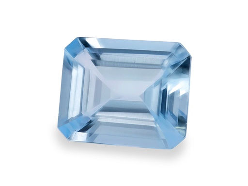 [QX3203] Aquamarine 11.85x9.7mm Emerald Cut